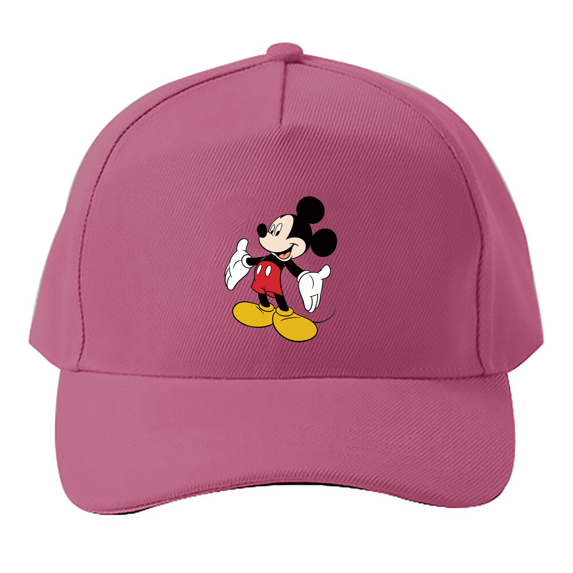 （画像用） ミッキーマウス Mickey Mouse ベースボールキャップ 綿100％ 男女兼用 帽子 スポーツ